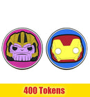 Prize:  Funko Coasters - Thanos & Iron Man (Avengers Endgame Marvel) 2-Pack