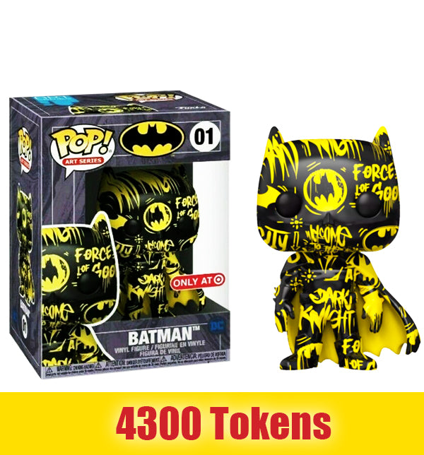 Prize: Batman (Black & Yellow, Artist Series) 01 - Target Exclusive *Sealed Stack*