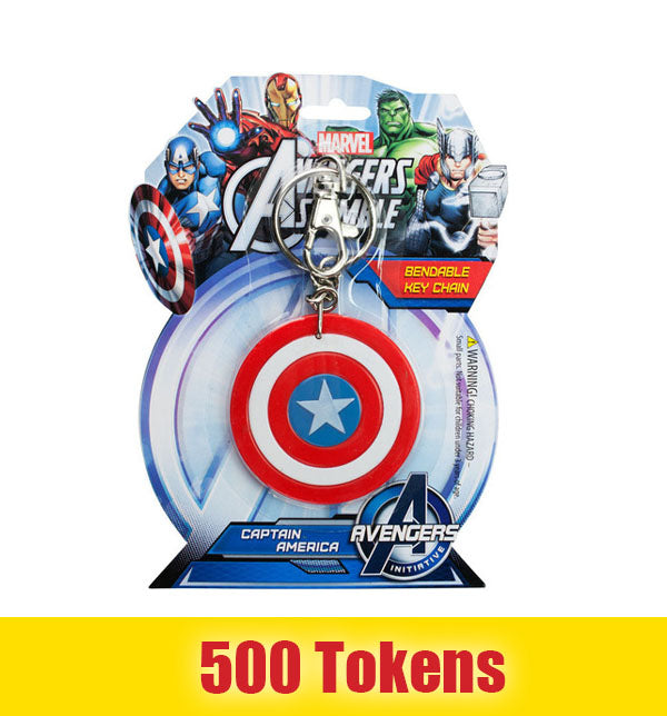 Prize: Marvel Key Chain - Captain America Shield