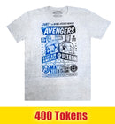 Prize: Captain America vs. Ultron T-shirt - Marvel Collector Corps Exclusive