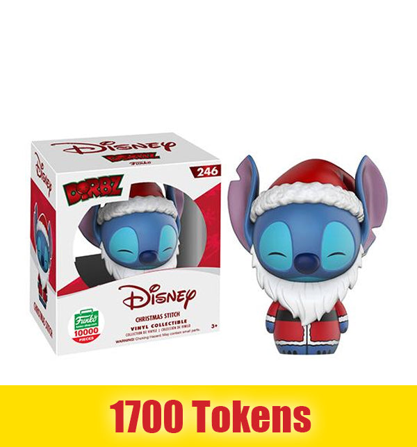 Prize:  Dorbz Christmas Stitch (Disney) 246 - Funko Shop Exclusive /10000 made