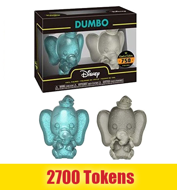 Prize: Mini Hikari Dumbo (Blue & Grey) 2-Pack /750 made
