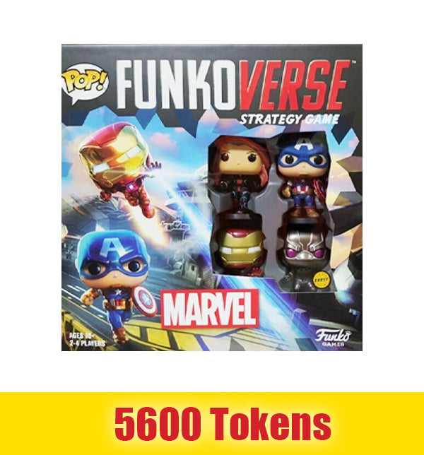 Prize: Funkoverse Strategy Game (Marvel) 4-Pack *Chase*