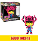 Prize: Galactus w/Silver Surfer (10-Inch, Blacklight, Fantastic Four) 809 - Previews Exclusive