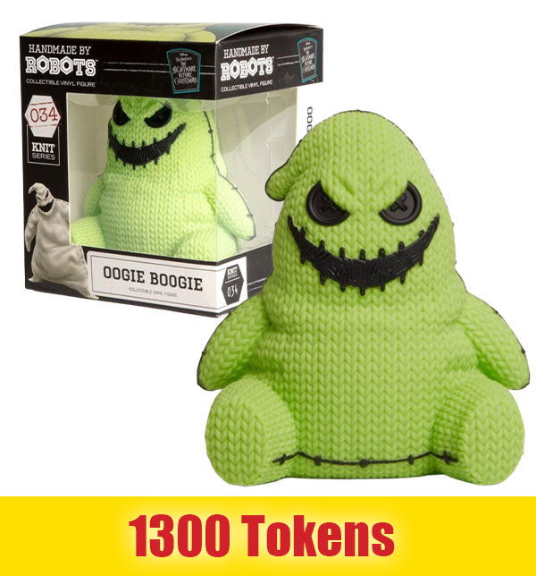 Prize: Handmade By Robots Vinyl - Oogie Boogie (The Nightmare Before Christmas)