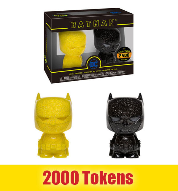 Prize: Mini Hikari Batman (Gold & Black) 2-Pack /2500 made