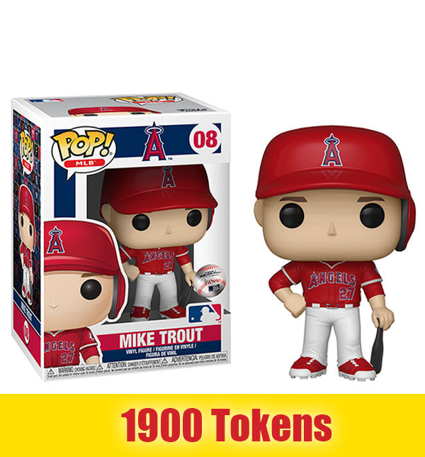 Prize: Mike Trout (Red Alternate Uniform, Los Angeles Angels, MLB) 08