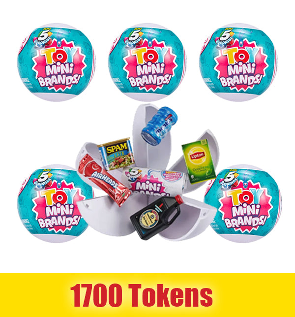Prize: Zuru 5 Surprise Toy Mini Brands! Surprise Ball - Series 1 (One Sealed Ball)