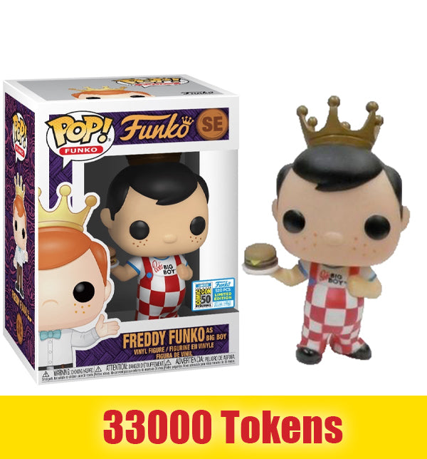 Prize: Freddy Funko (Big Boy, Red) SE 2019 SDCC Exclusive /520 Made