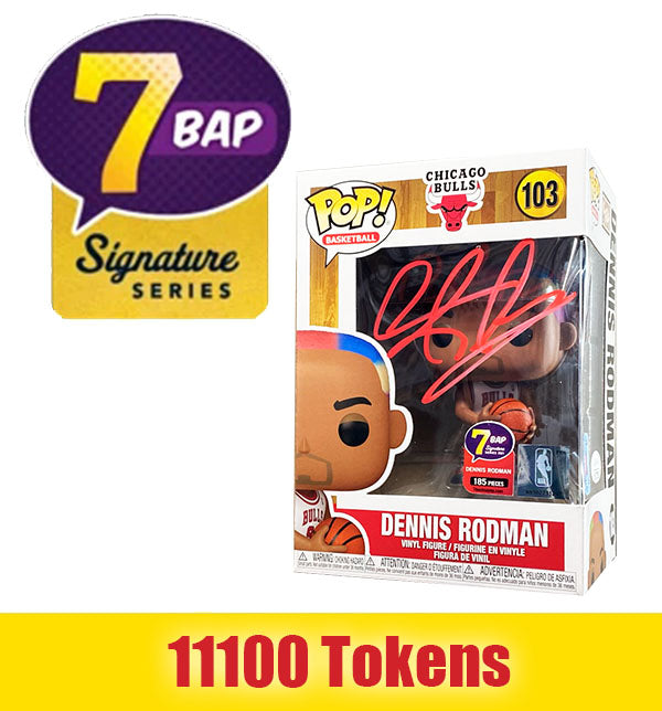 Prize: Signature Series Dennis Rodman (NBA, Chicago Bulls) 103 - Signed Pop