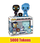 Prize: Morgan Stark & Tony Stark (Glow in the Dark) - Pop In a Box Exclusive - 2 Pack