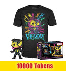 Prize: Venom (Black Light) Pop & Tee Bundle *Sealed*