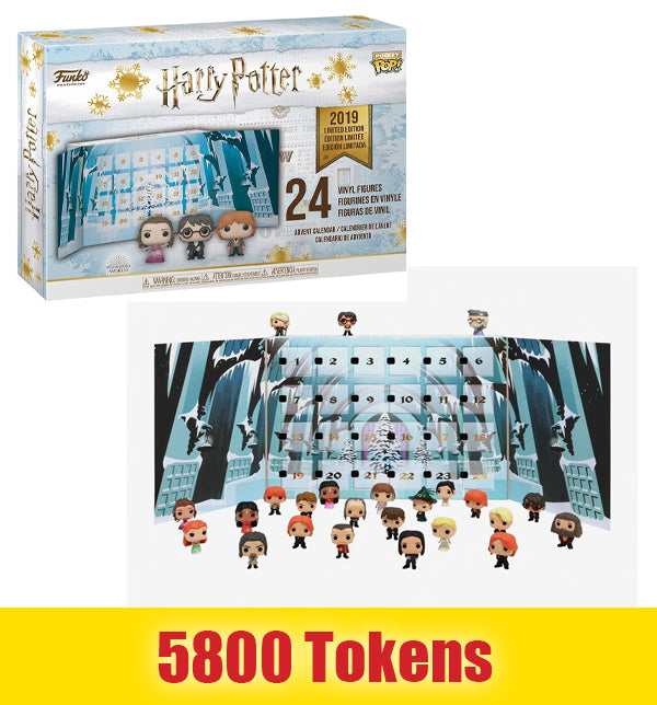 Prize: Pocket Pop Advent Calendar Harry Potter- 24 Pieces